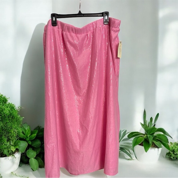 👻🎃St. John's Bay Womens Midi A-Line Skirt-Plus Size - Picture 3 of 12